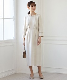 AIMER | リングツイードタイトワンピース(ワンピース)