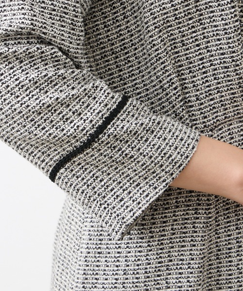 AIMER（エメ）の「リングツイードタイトワンピース（ワンピース・レディース・ベージュ/グレー・MEDIUM/LARGE）」の10枚目の写真