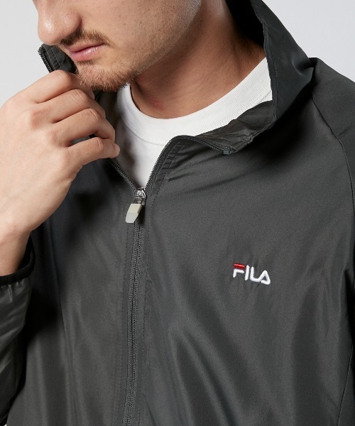FILA(フィラ)の「タフタ素材スタンドジャケット(その他アウター・メンズ・チャコールグレー/ブラック/ネイビー・X-LARGE/LARGE/MEDIUM)」の7枚目の写真