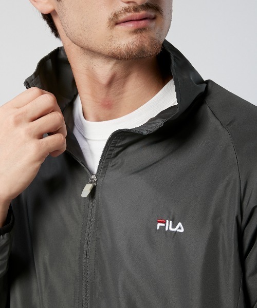 FILA(フィラ)の「タフタ素材スタンドジャケット(その他アウター・メンズ・チャコールグレー/ブラック/ネイビー・X-LARGE/LARGE/MEDIUM)」の8枚目の写真
