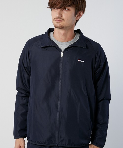FILA(フィラ)の「タフタ素材スタンドジャケット(その他アウター・メンズ・チャコールグレー/ブラック/ネイビー・X-LARGE/LARGE/MEDIUM)」の16枚目の写真