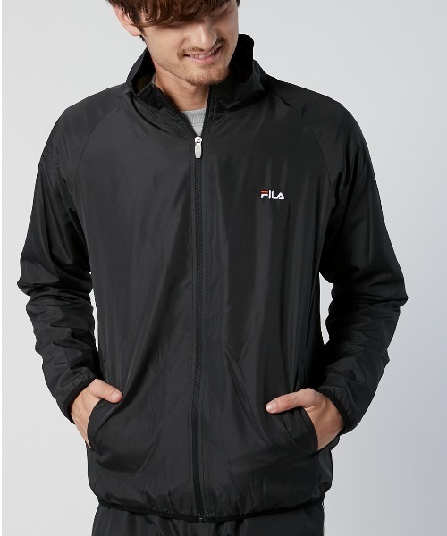 FILA(フィラ)の「タフタ素材スタンドジャケット(その他アウター・メンズ・チャコールグレー/ブラック/ネイビー・X-LARGE/LARGE/MEDIUM)」の11枚目の写真