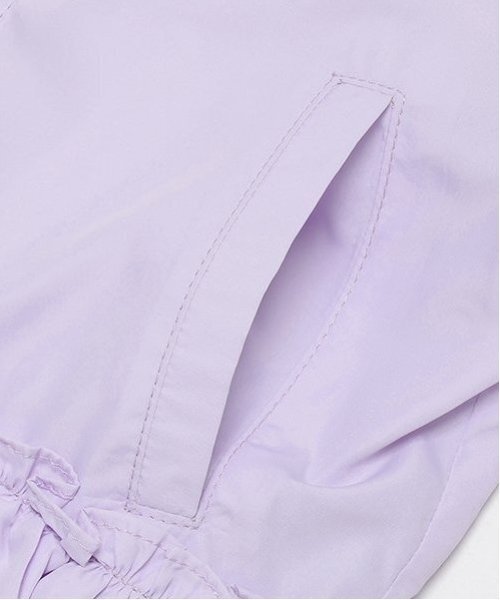 petit main（プティマイン）の「【撥水】ペプラムウィンブレ（ナイロンジャケット・キッズ・ネイビー/ラベンダー/ライトピンク・80ｃｍ/90cm/100cm/110cm/120cm/130cm）」の6枚目の写真