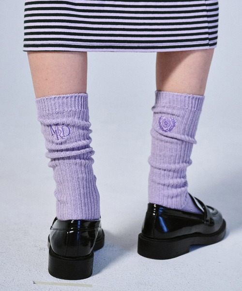 LONG SOCKS MRD LOGO（ソックス/靴下）｜Mardi Mercredi