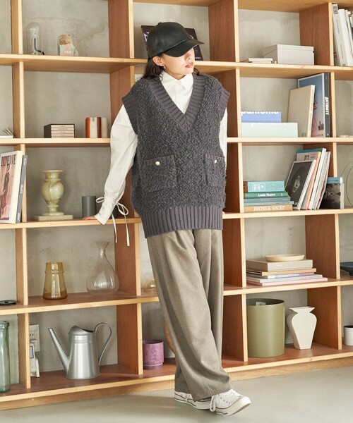 FREAK'S STORE（フリークスストア）の「クラウンパンツ/バルーンパンツ/カーブパンツ（スラックス・レディース・ブラック/その他2/その他1/ベージュ/グレー・MEDIUM/SMALL）」の7枚目の写真