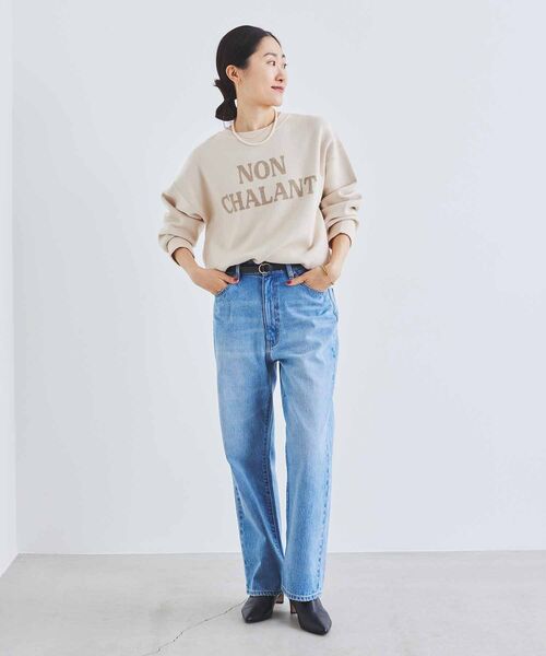 【セール】ダブルジャガードロゴニット（ニット/セーター）｜le.coeur blanc（ルクールブラン）