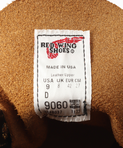 RED WING(レッドウィング)の「RED WING / レッドウイング BECKMAN Flatbox(ブーツ・メンズ・ブラック・80/85/90/75/95/100)」の9枚目の写真
