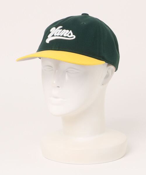 VANS ヴァンズ TEAM CAP 124K7160600 ABC-MART限定 GREEN（キャップ
