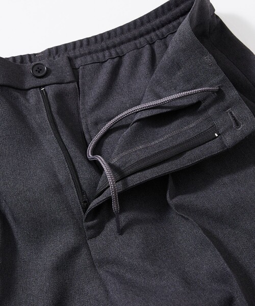 FREAK'S STORE（フリークスストア）の「ウールライク イージースラックス（スラックス・メンズ・ブラック/ネイビー/グレー・SMALL/LARGE/MEDIUM）」の5枚目の写真