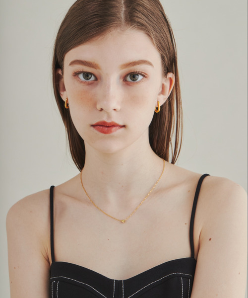 ciite' surgical stainless（シーテサージカルステンレス）の「【 金属アレルギー対応 】 ミニハートネックレス サージカルステンレス（ネックレス・レディース・シルバー/ゴールド/ピンクゴールド・FREE）」の5枚目の写真