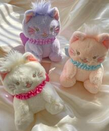 WEGO | WEGO/おめかしcatぬいぐるみキーホルダー(キーホルダー)