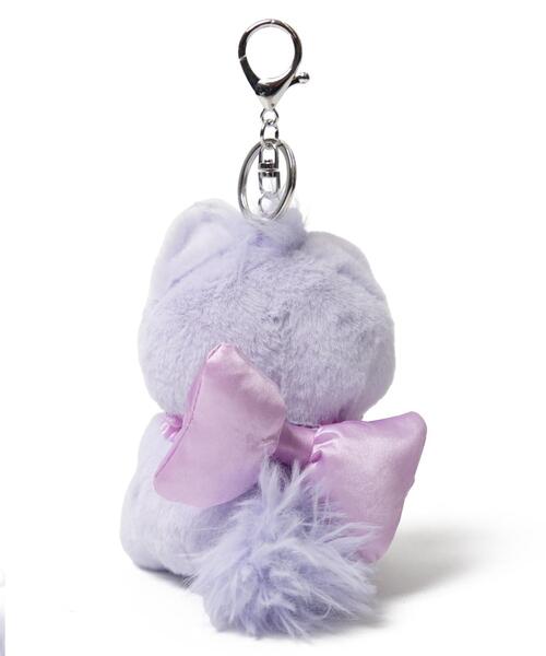 WEGO（ウィゴー）の「WEGO/おめかしcatぬいぐるみキーホルダー（キーホルダー・レディース・ホワイト/パープル/ピンク・FREE）」の15枚目の写真