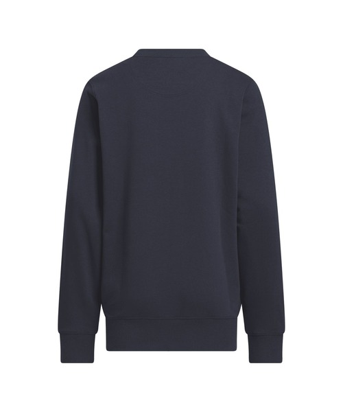 adidas（アディダス）の「アディダス adidas キッズ エッセンシャルズ プラス ルーズフィット ビッグロゴ フレンチテリー スウェットシャツ（スウェット・キッズ・グレー/ブラック/ネイビー/ブルー系その他/ラベンダー/レッド・110cm/120cm/130cm/140cm/150cm/160cm）」の7枚目の写真