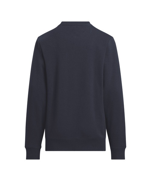 adidas（アディダス）の「アディダス adidas キッズ エッセンシャルズ プラス ルーズフィット ビッグロゴ フレンチテリー スウェットシャツ（スウェット・キッズ・グレー/ブラック/ネイビー/ブルー系その他/ラベンダー/レッド・110cm/120cm/130cm/140cm/150cm/160cm）」の9枚目の写真