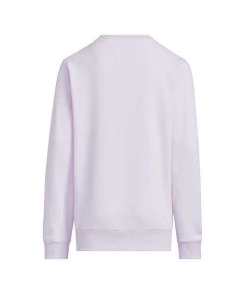 adidas（アディダス）の「アディダス adidas キッズ エッセンシャルズ プラス ルーズフィット ビッグロゴ フレンチテリー スウェットシャツ（スウェット・キッズ・グレー/ブラック/ネイビー/ブルー系その他/ラベンダー/レッド・110cm/120cm/130cm/140cm/150cm/160cm）」の11枚目の写真