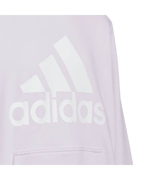 adidas（アディダス）の「アディダス adidas キッズ エッセンシャルズ プラス ルーズフィット ビッグロゴ フレンチテリー スウェットシャツ（スウェット・キッズ・グレー/ブラック/ネイビー/ブルー系その他/ラベンダー/レッド・110cm/120cm/130cm/140cm/150cm/160cm）」の12枚目の写真
