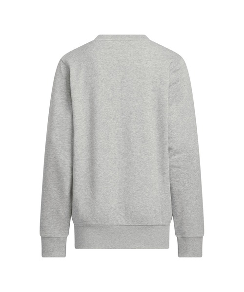 adidas（アディダス）の「アディダス adidas キッズ エッセンシャルズ プラス ルーズフィット ビッグロゴ フレンチテリー スウェットシャツ（スウェット・キッズ・グレー/ブラック/ネイビー/ブルー系その他/ラベンダー/レッド・110cm/120cm/130cm/140cm/150cm/160cm）」の13枚目の写真