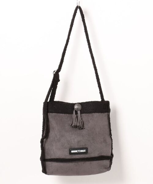 【MINNETONKA】ミネトンカ MT SUEDE BOA SHOULDER BAG（スエードボア ショルダーバッグ）（ショルダーバッグ）｜Parade（パレード）