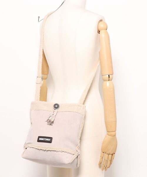 【MINNETONKA】ミネトンカ MT SUEDE BOA SHOULDER BAG（スエードボア ショルダーバッグ）（ショルダーバッグ）｜Parade（パレード）