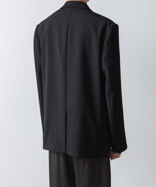 VEIN （ヴェイン）の「PE カルゼ 2B JKT / PE KERSEY 2B JKT（テーラードジャケット・メンズ・ブラック/ライトベージュ/グレー・1/2/3）」の18枚目の写真