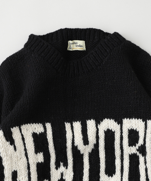 セール】【MacMahon Knitting Mills 】 +【Niche.】 Crew Neck Knit