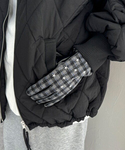 Casselini（キャセリーニ）の「【CASSELINI/キャセリーニ】 ジャガード柄×刺しゅうグローブ（手袋・レディース・ブラウン系その他/ブラック系その他/グレー系その他2/ベージュ系その他2・FREE）」の12枚目の写真