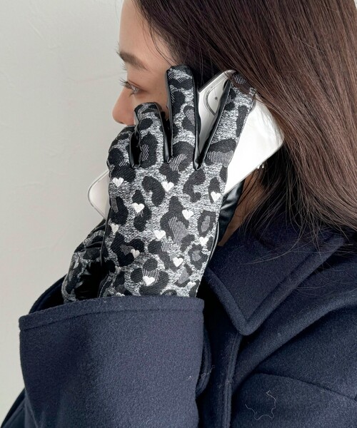 Casselini（キャセリーニ）の「【CASSELINI/キャセリーニ】 ジャガード柄×刺しゅうグローブ（手袋・レディース・ブラウン系その他/ブラック系その他/グレー系その他2/ベージュ系その他2・FREE）」の16枚目の写真