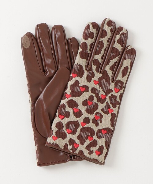 Casselini（キャセリーニ）の「【CASSELINI/キャセリーニ】 ジャガード柄×刺しゅうグローブ（手袋・レディース・ブラウン系その他/ブラック系その他/グレー系その他2/ベージュ系その他2・FREE）」の18枚目の写真