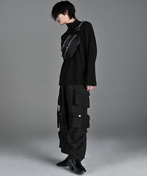 24AW】extra quality turtle knit sweater / エクストラ