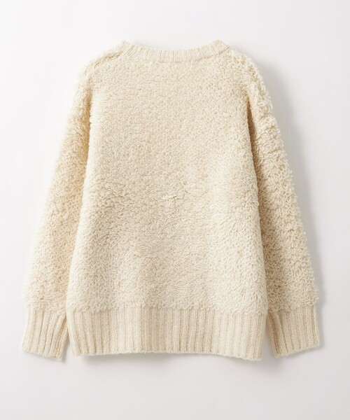 CITEN（シテン）の「＜CITEN＞ループフリンジカーディガン（カーディガン/ボレロ・レディース・ベージュ/ブラック/オフホワイト・FREE）」の16枚目の写真