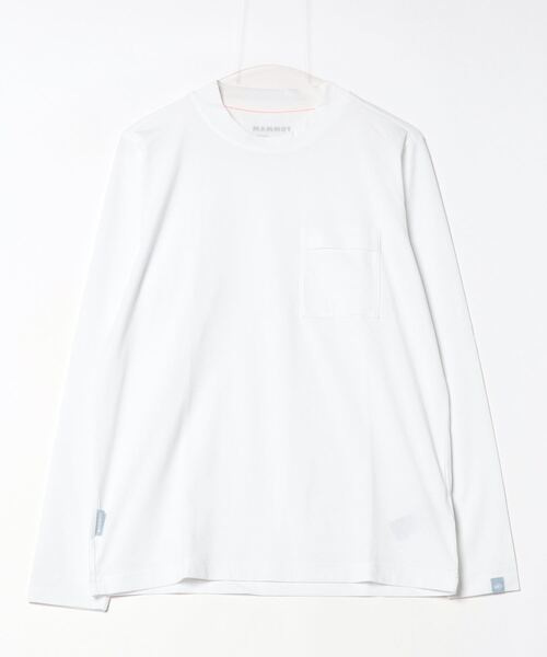 Mammut(マムート)の「マムート アーバン キューディーロングスリーブティーシャツアジアンフィット メン(Tシャツ/カットソー・メンズ・ブラック/ホワイト・LL/L/M)」の1枚目の写真