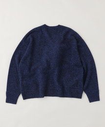 WISM（ウィズム）の「【NAMELESSNESS / ネームレスネス】Mix crew Knit