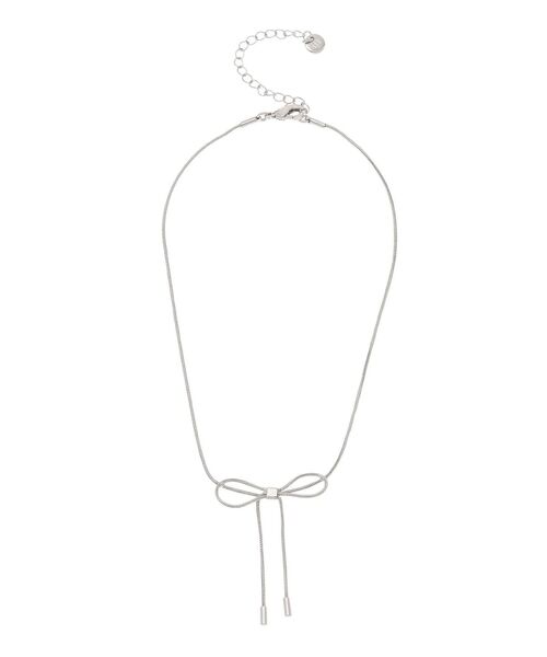 MURUA（ムルーア）の「2WAYリボンチョーカー（チョーカー・レディース・シルバー・FREE）」の7枚目の写真