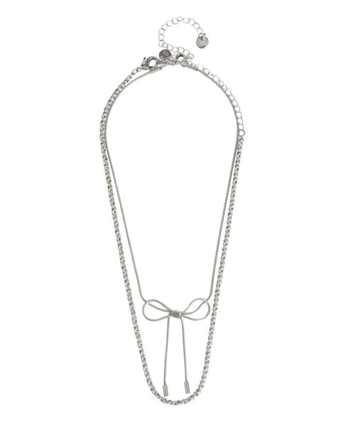 MURUA（ムルーア）の「2WAYリボンチョーカー（チョーカー・レディース・シルバー・FREE）」の10枚目の写真