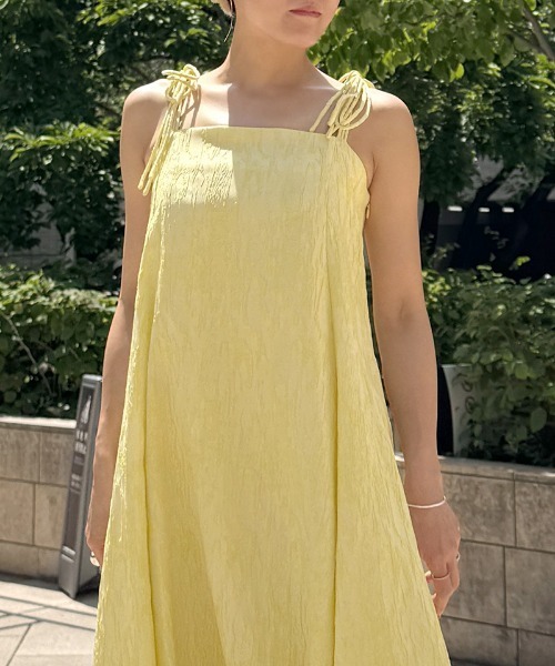JENNE（ジェンヌ）の「ジャガードドーリーバルーンドレス（ワンピース・レディース・ブラック/イエロー・SMALL/MEDIUM/LARGE）」の17枚目の写真