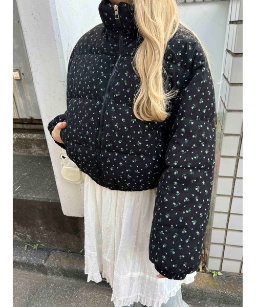 WC（ダブル シー）の「リトルフラワーコーデュロイジャケット（ブルゾン・レディース・アイボリー/ブラック・FREE）」の17枚目の写真