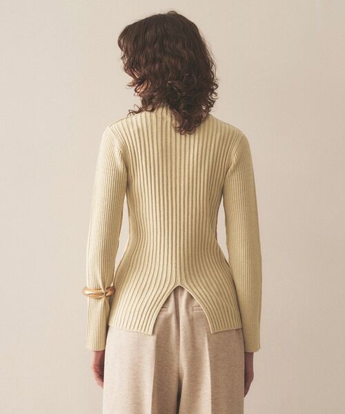 【セール】【洗える】ワイドリブニットプルオーバー（ニット/セーター）｜cloenc（クロエンス）