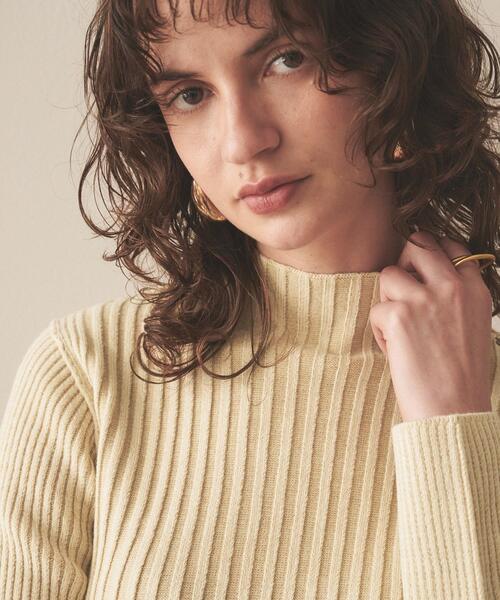 【セール】【洗える】ワイドリブニットプルオーバー（ニット/セーター）｜cloenc（クロエンス）