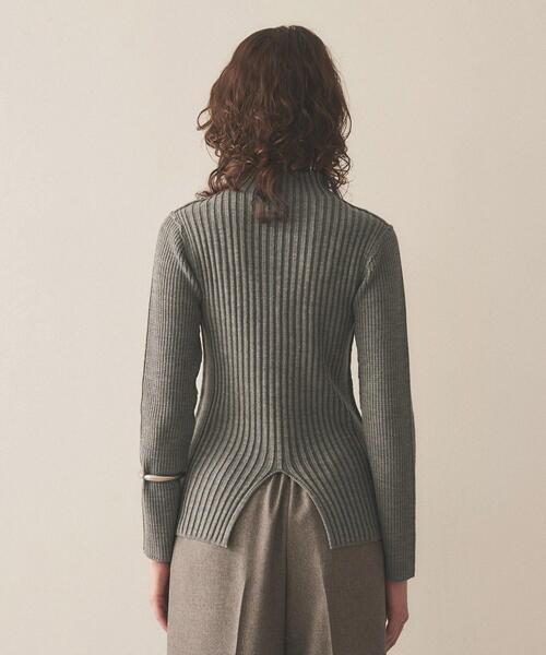 【セール】【洗える】ワイドリブニットプルオーバー（ニット/セーター）｜cloenc（クロエンス）