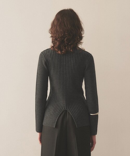 【セール】【洗える】ワイドリブニットプルオーバー（ニット/セーター）｜cloenc（クロエンス）