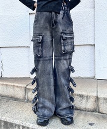 Figments | マルチベルトバギーデニム(デニムパンツ)