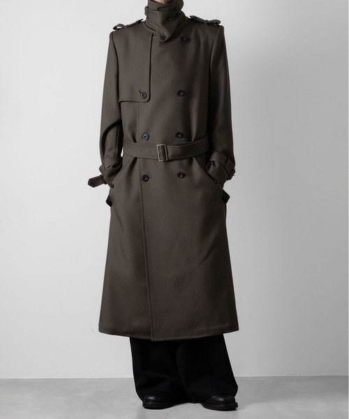 WOOL TRENCH COAT（トレンチコート）｜ato（アトウ）の