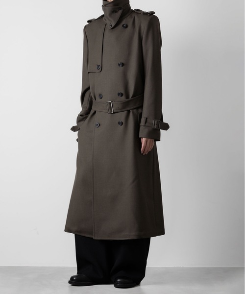 WOOL TRENCH COAT（トレンチコート）｜ato（アトウ）