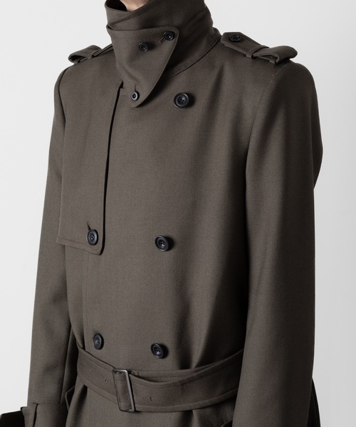 WOOL TRENCH COAT（トレンチコート）｜ato（アトウ）
