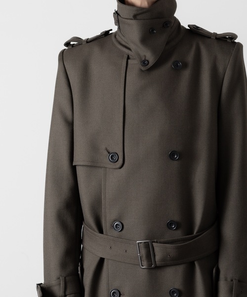 WOOL TRENCH COAT（トレンチコート）｜ato（アトウ）