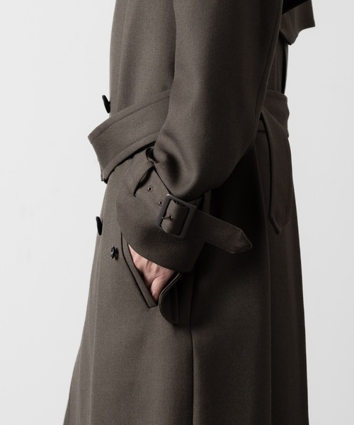 WOOL TRENCH COAT（トレンチコート）｜ato（アトウ）