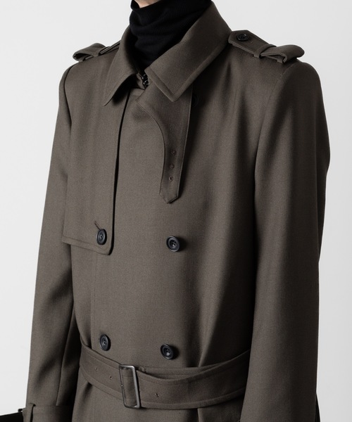WOOL TRENCH COAT（トレンチコート）｜ato（アトウ）
