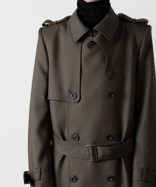 WOOL TRENCH COAT（トレンチコート）｜ato（アトウ）