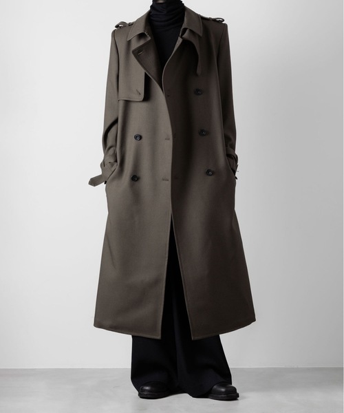 WOOL TRENCH COAT（トレンチコート）｜ato（アトウ）の