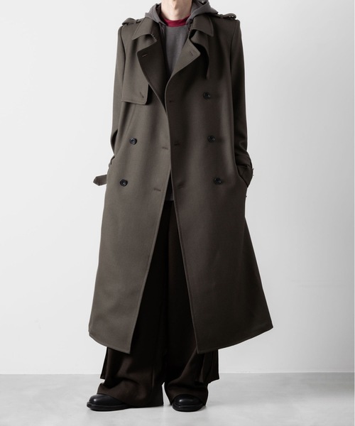 WOOL TRENCH COAT（トレンチコート）｜ato（アトウ）の